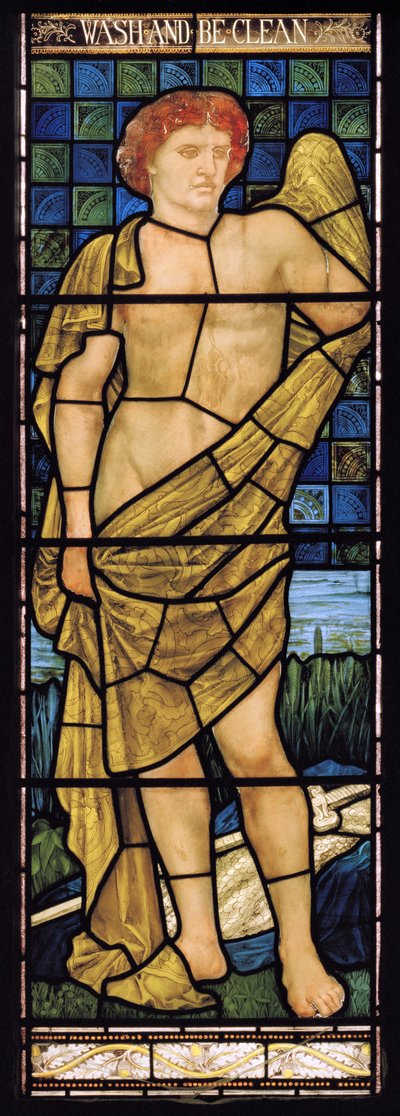 Vaftizci Yahya, 1879 (vitray) by Henry Holiday