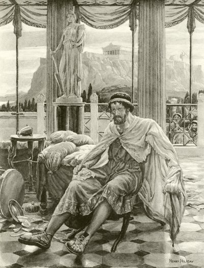 Atinalı Timon (gravür) by Henry Holiday