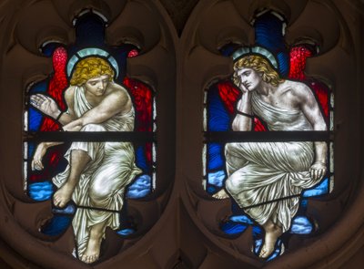 Cambridge, Trinity Koleji, Heaton Butler & Bayne, Henry Holiday, Bertha, 1870, CA by Henry Holiday