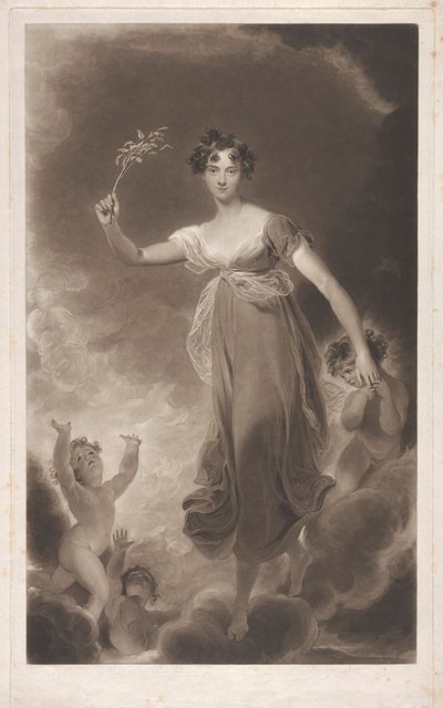 Leydi Leicester Umut olarak by Henry Hoppner Meyer