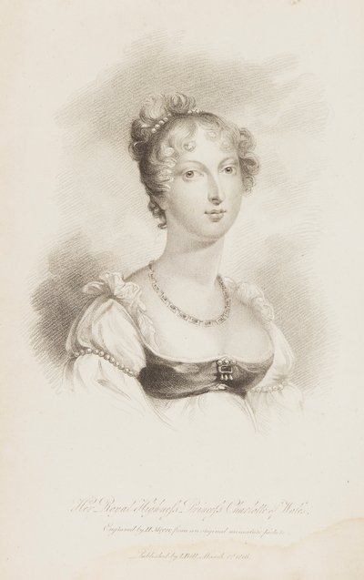 Galler Prensesi Charlotte Augusta by Henry Hoppner Meyer