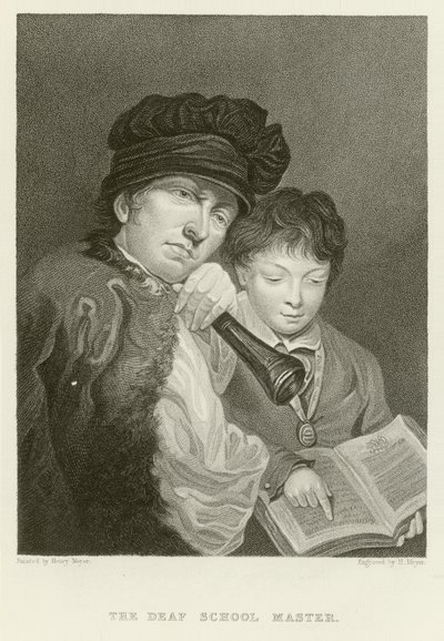 The Deaf School Master  by Henry Hoppner Meyer