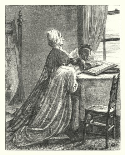 Akşam İlahisi (gravür) by Henry Hugh Armstead