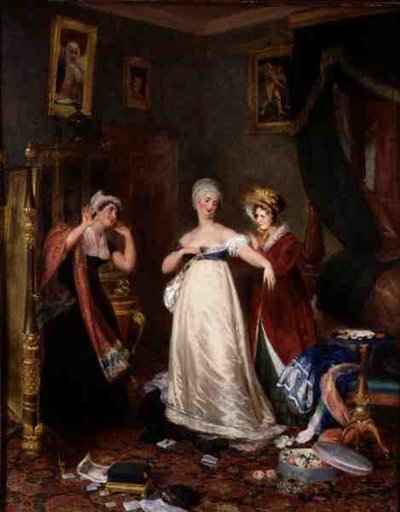 Dul Kadının Otlarından Döküm by Henry James Richter