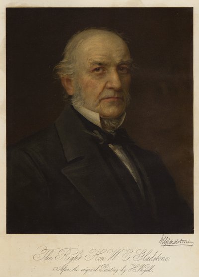 Çok Sayın WE Gladstone (chromolitho) by Henry Jr. Weigall