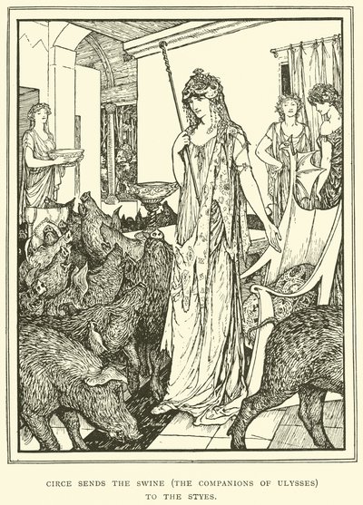 Circe, Domuzu (Ulysses