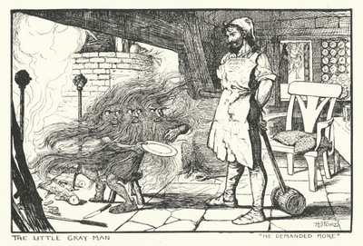 Daha Fazlasını İstedi (gravür) by Henry Justice Ford
