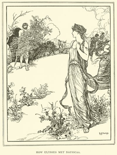 Ulysses Nausicaa ile nasıl tanıştı? by Henry Justice Ford