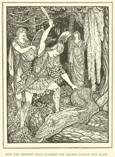 Altın Postu Koruyan Yılan Nasıl Öldürüldü? by Henry Justice Ford