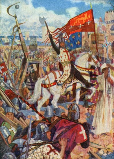 Kutsal Topraklarda Kral I. Richard by Henry Justice Ford