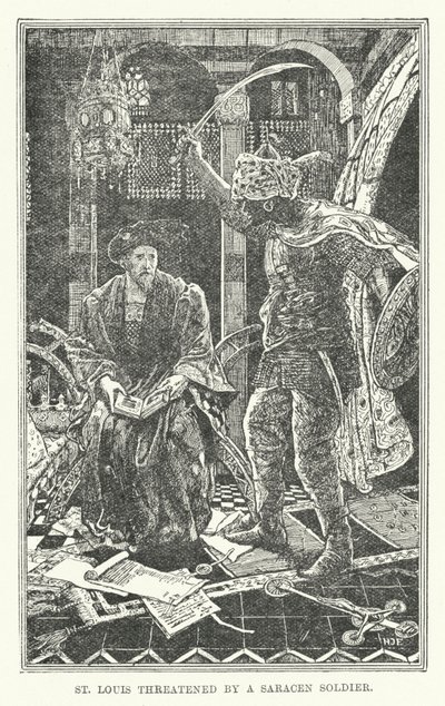 St Louis, bir Sarazen askeri tarafından tehdit edildi (lito) by Henry Justice Ford