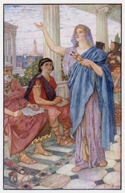 Synesius, Hypatia