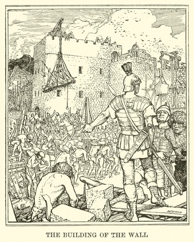 Duvarın İnşası by Henry Justice Ford