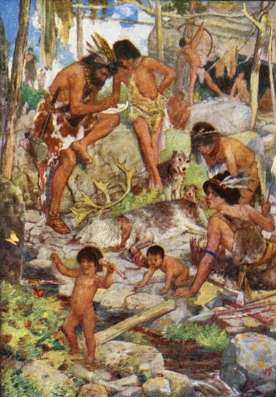 Mağara İnsanları by Henry Justice Ford
