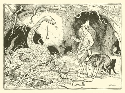 Büyülü Saat (gravür) by Henry Justice Ford