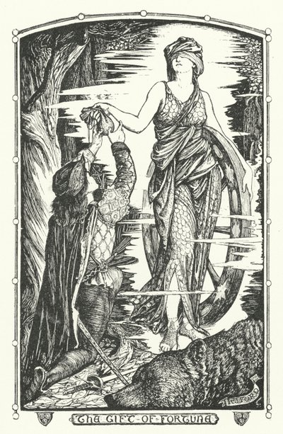 Servet Hediyesi (gravür) by Henry Justice Ford