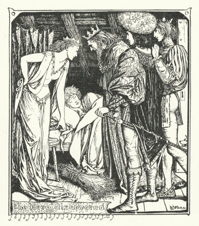 Keşfedilen Kahraman (gravür) by Henry Justice Ford