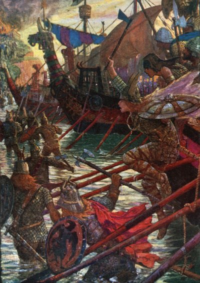 Danimarkalıların İnişi by Henry Justice Ford