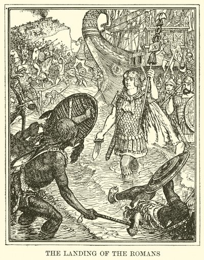 Romalıların İnişi by Henry Justice Ford