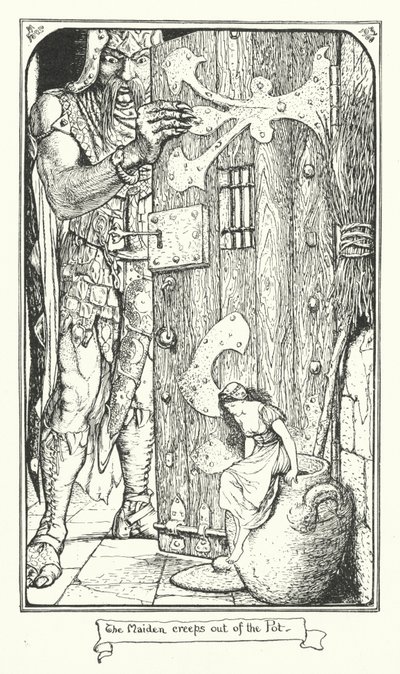 Tencereden Sürünen Bakire (gravür) by Henry Justice Ford