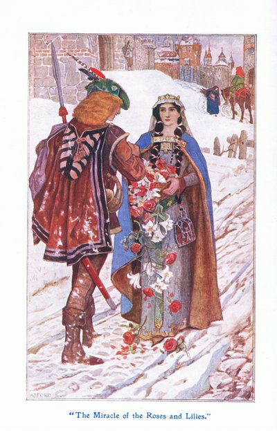 Güller ve Zambaklar Mucizesi, 1912 by Henry Justice Ford
