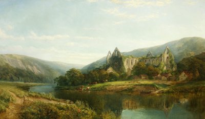Tintern Manastırı, 1861 by Henry Jutsum