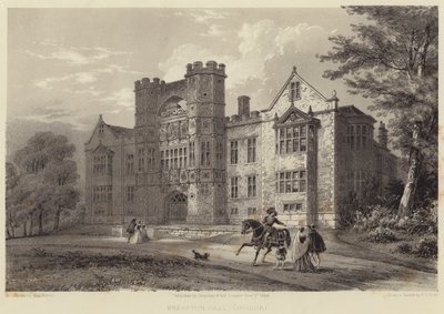 Brereton Salonu, Cheshire by Henry Lark Pratt