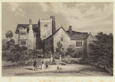Throwley Salonu, Staffordshire by Henry Lark Pratt