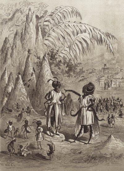 Ezop Masalları: Karınca ve Sinek (lito) by Henry Louis Stephens