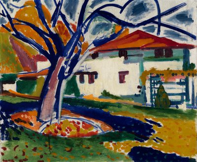 Mavi Ağaçlar, 1915-1916. by Henry Lyman Saÿen