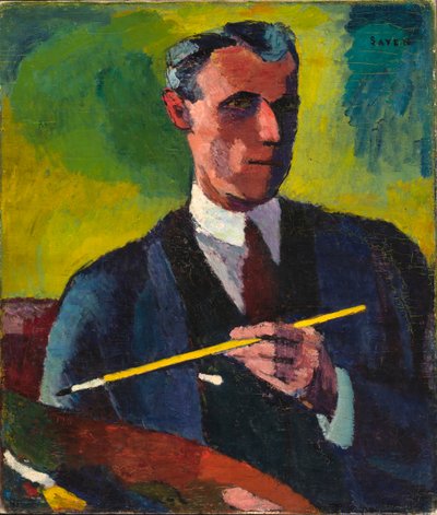 Otoportre, 1910-1913. by Henry Lyman Saÿen