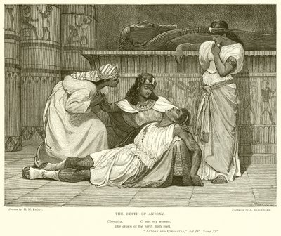 Antonius ve Kleopatra by Henry Marriott Paget
