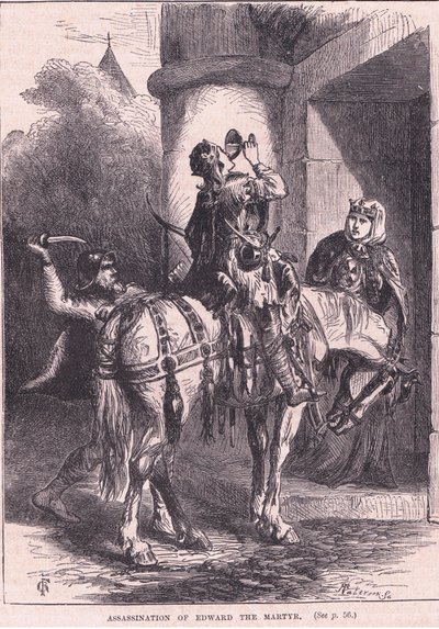 Şehit Edward'ın öldürülmesi MS 979 by Henry Marriott Paget