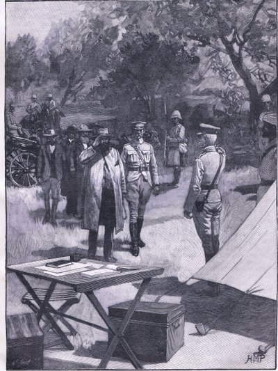 Cronjes teslim oluyor, Cassells İngiltere Tarihinden bir örnek, 1900