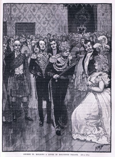 George IV, Holyrood Sarayı