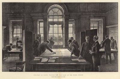Kağıt Üzerinde Strateji, At Muhafızlarında Savaş Oyunu oynamak by Henry Marriott Paget