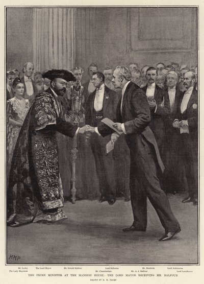 Malikanedeki Başbakan, Lord Mayor, Bay Balfour