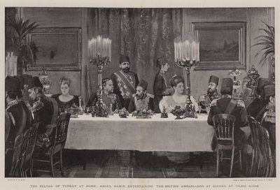 Türkiye Sultanı Yurdunda, Abdülhamid İngiliz Büyükelçisini Yıldız Köşkü