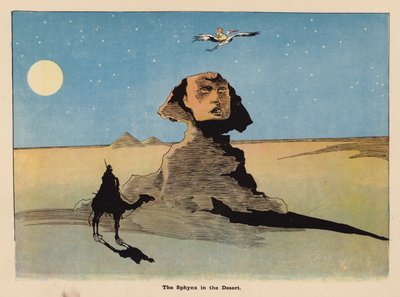 Bir Japon Bebeğin Maceraları için illüstrasyon (renkli taş baskı) by Henry Mayer