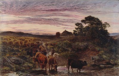 Akıntıdan Geçen Sığır by Henry Moore