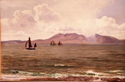 Sahil Açıklarında Balıkçı Tekneleri by Henry Moore