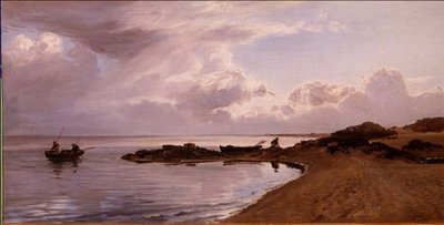 Midye Toplama, Galler Kuzey Kıyısı by Henry Moore