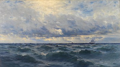 Newhaven Paketi, 1885. by Henry Moore