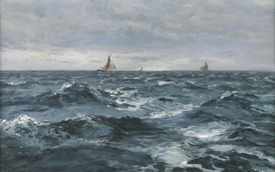 Kaba Bir Denizde Yelken by Henry Moore