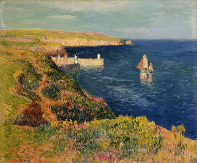 Port-Eudy, Ile-de-Groix, by Henry Moret