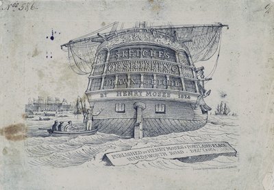 Henry Mosess Denizcilik Eskizleri için Kapak by Henry Moses