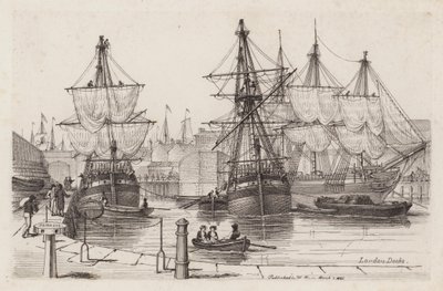 Londra Rıhtımları by Henry Moses