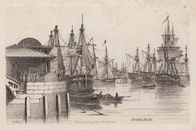 Londra Rıhtımları by Henry Moses