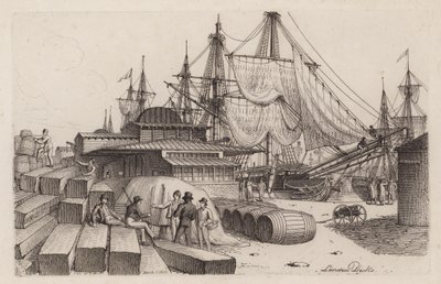Londra Rıhtımları by Henry Moses