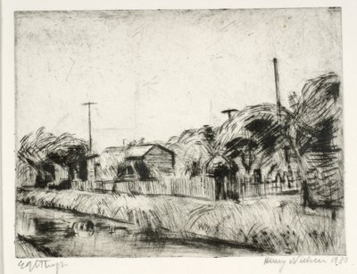 Kanal kenarında tahsisli bahçeler by Henry Nielsen
